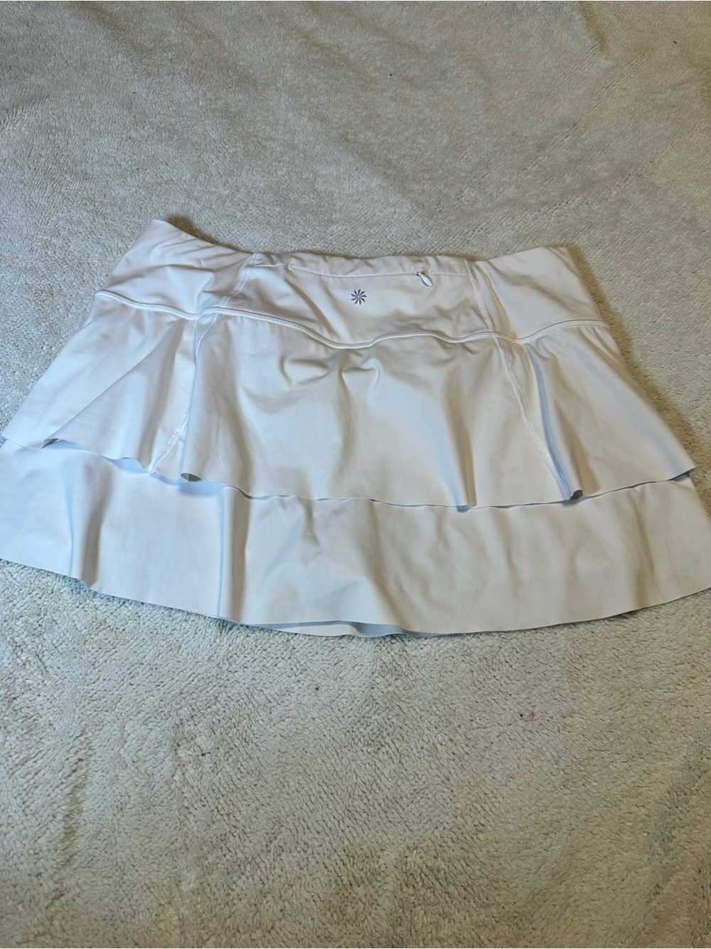 Athleta Cream Performance Skort with Built-In Liner - Picture 5 of 9